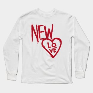 New love drippy red design drip drippy hoodies Long Sleeve T-Shirt